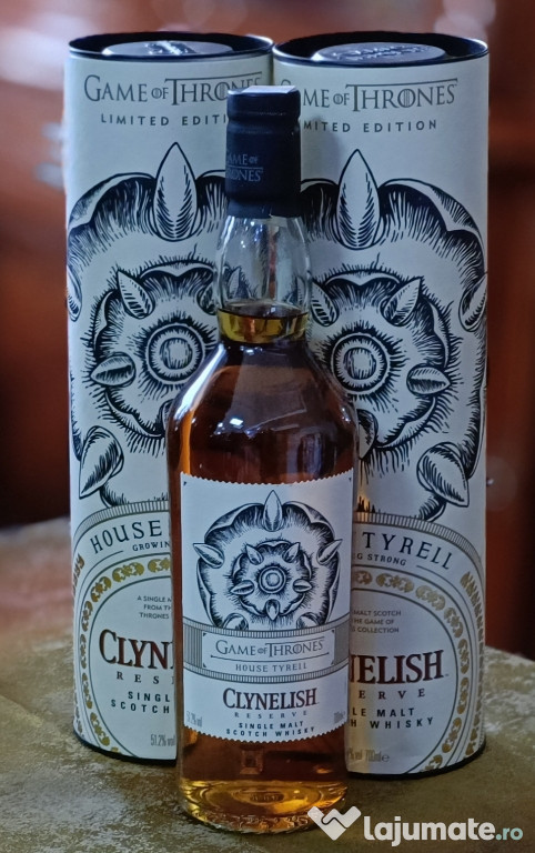 Whisky Clynelish 51,2 % alcool , game of thrones ediție