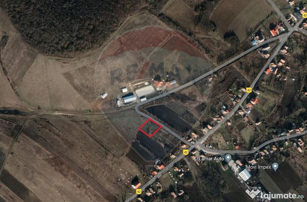 Teren de vanzare in Corpadea. 1000 mp. EXCLUSIVITATE