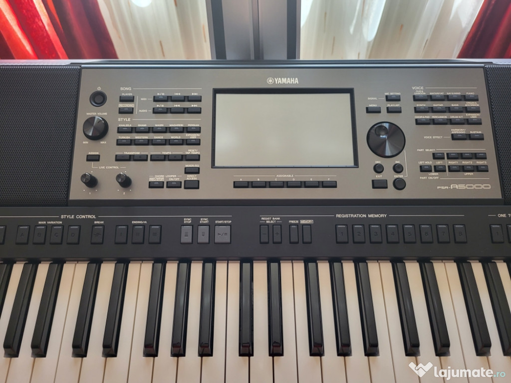 Orgă Yamaha PSR A5000 nouă (Yamaha Psr SX)