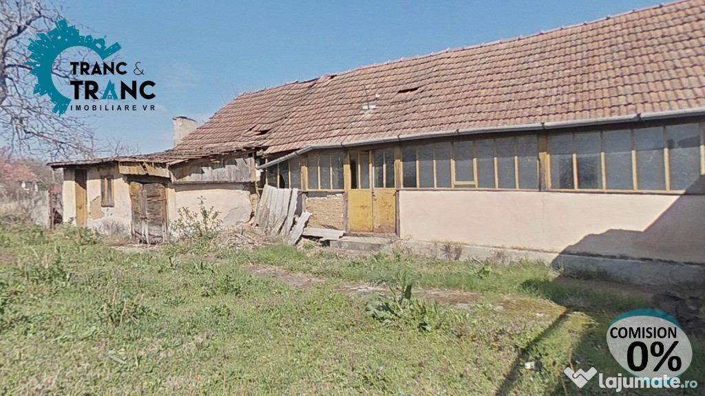 COMISION 0% Casă cu 3 camere și teren de 1924 m2,în Miniș (ID:30421)