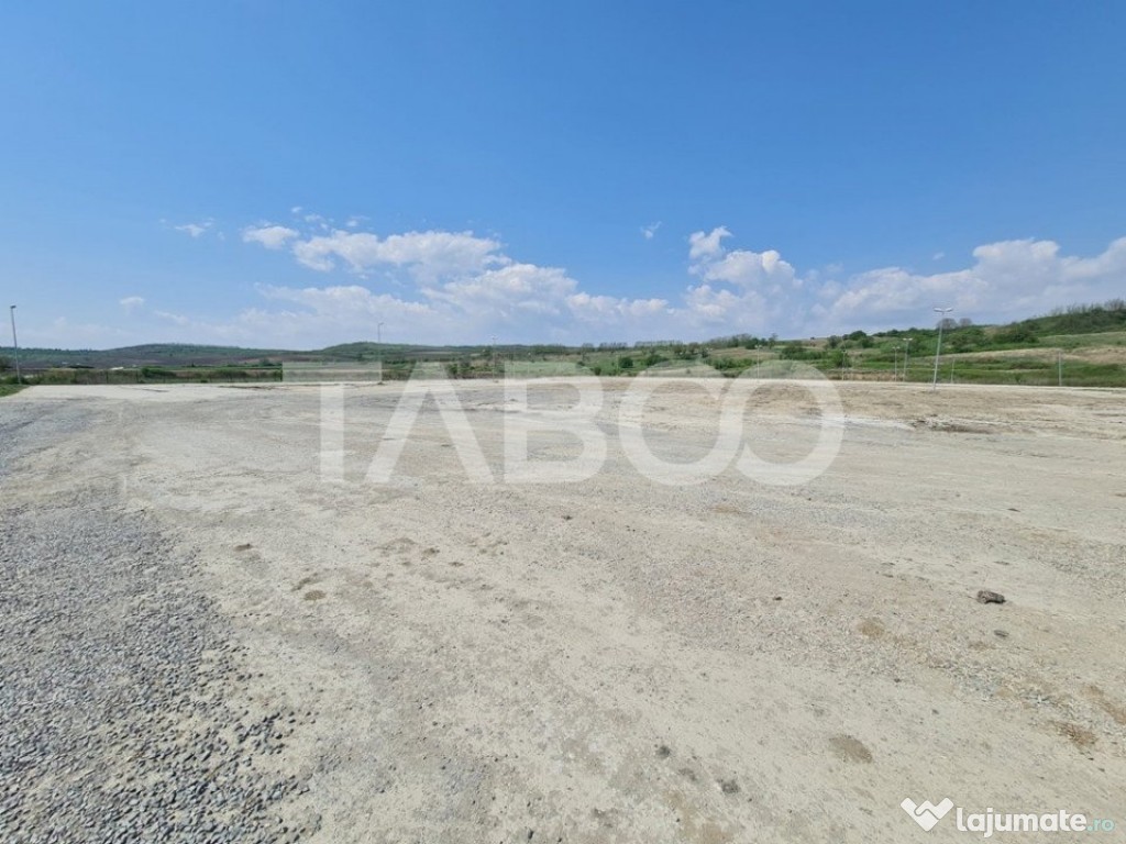 Teren industrial intravilan de vanzare la 3 km de autostrada