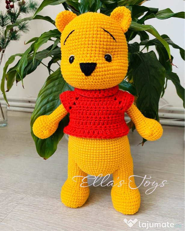 Winnie The Pooh - jucărie croșetată
