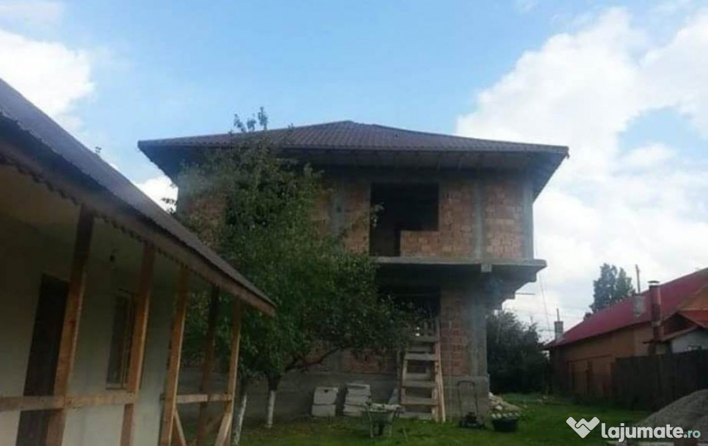 Proprietar casa in costructie Ciocanesti la 30 km de Bucuresti