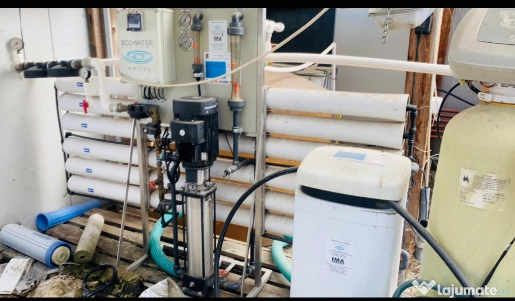 Sistem osmozare dedurizare ecowater watrex 5000 -nefolosit/nou