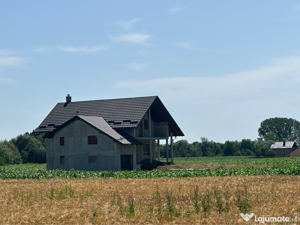 Casa cu teren in com.Tatarusi,jud Iasi la doi pasi de padure