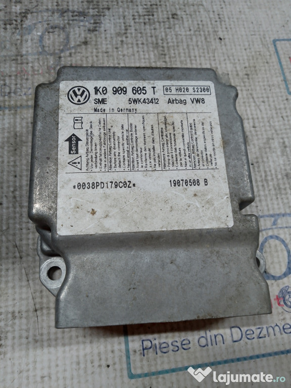 Modul airbag Volkswagen Golf 5 2008, 1K0909605T