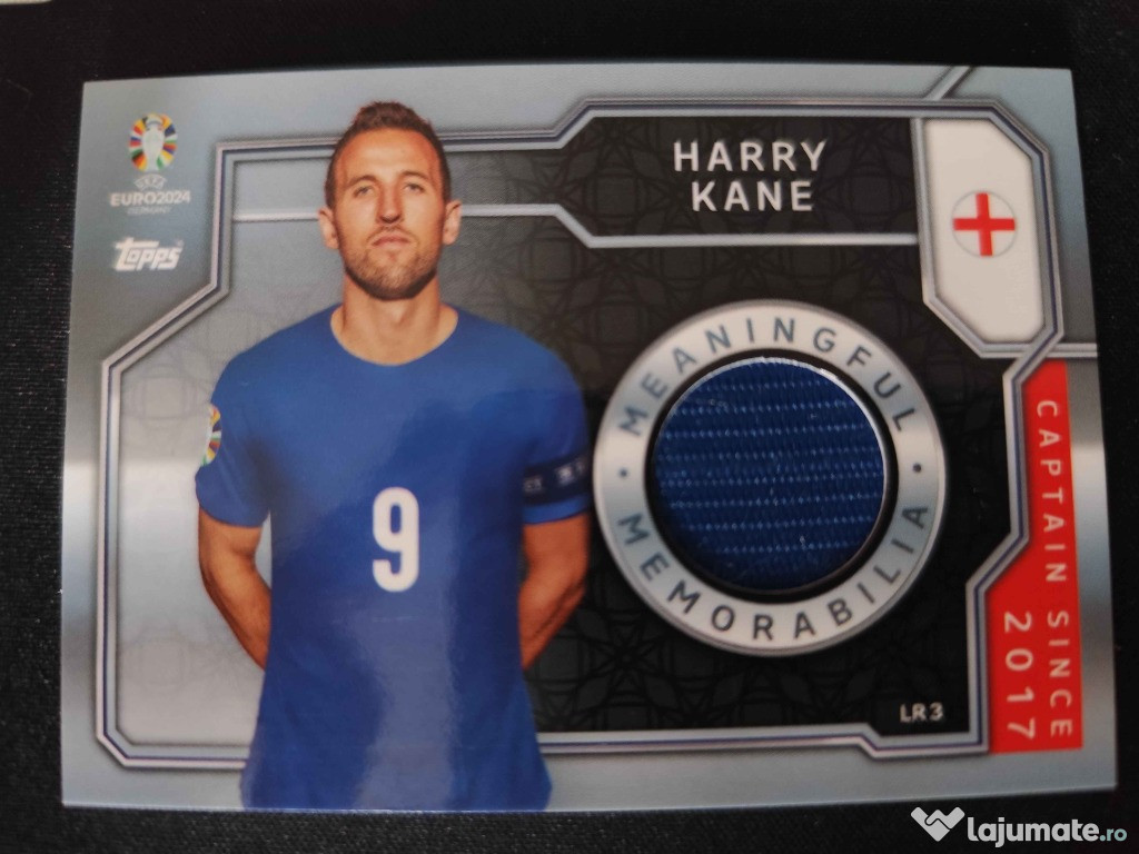 TOPPS Match Attax EURO 2024 Germany Leader Relic CARD LR 3 Harry Kane