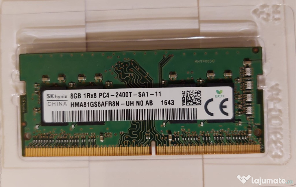 Memorie RAM laptop SK hynix 8GB DDR 4