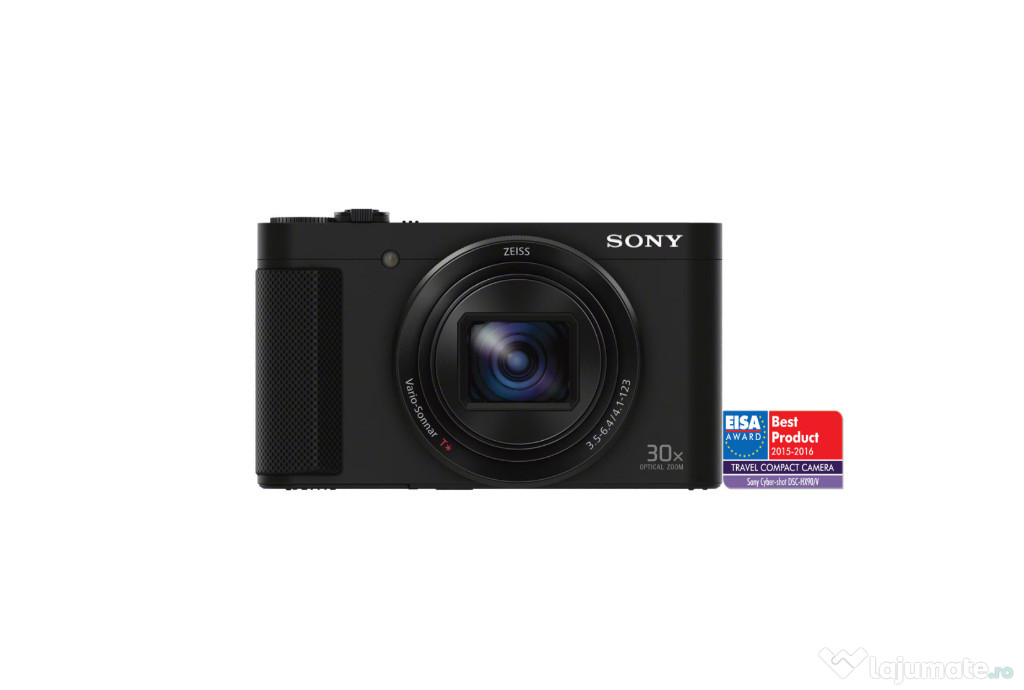 Sony DSC-HX90V Aparat Foto Compact 18.2MP Wi-Fi GPS Negru