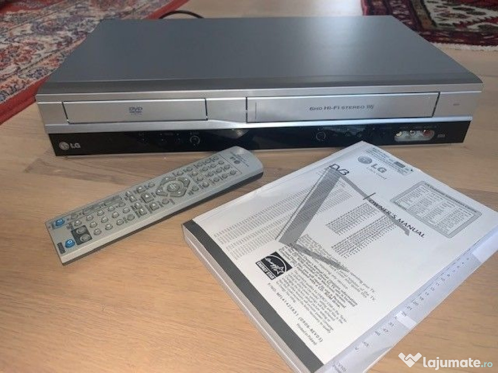 Video recorder cu DVD combo LG nou