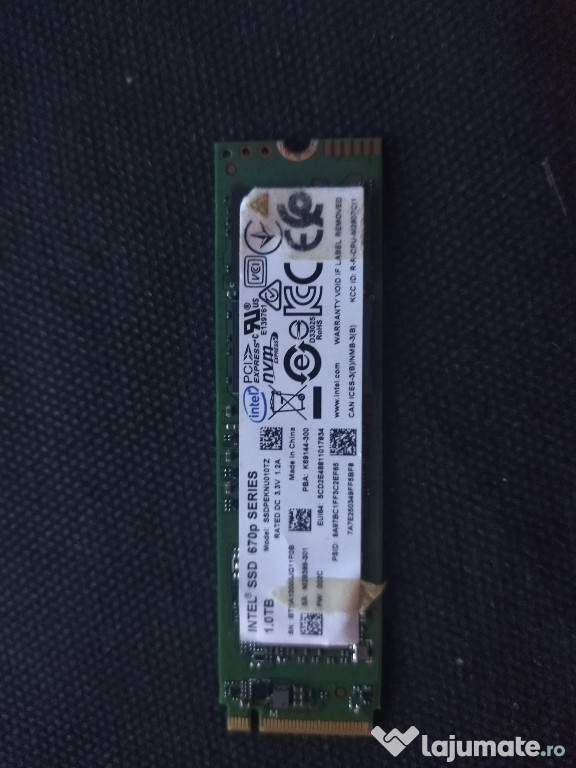 Hard ssd Intel 1T