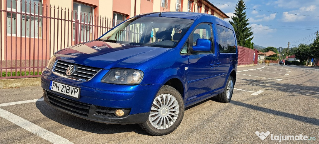 VW Caddy Life 1.9 TDI 75cp- 5 locuri an 2007