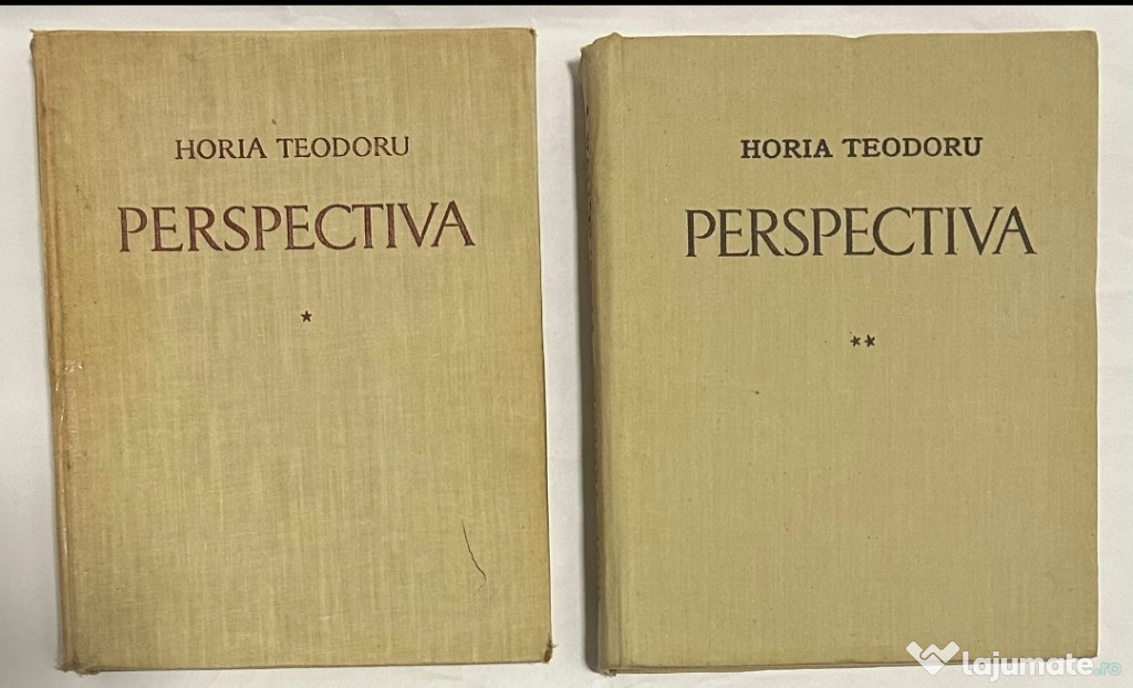 Horia Teodoru - Perspectiva 2 vol arhitectura desen pictura