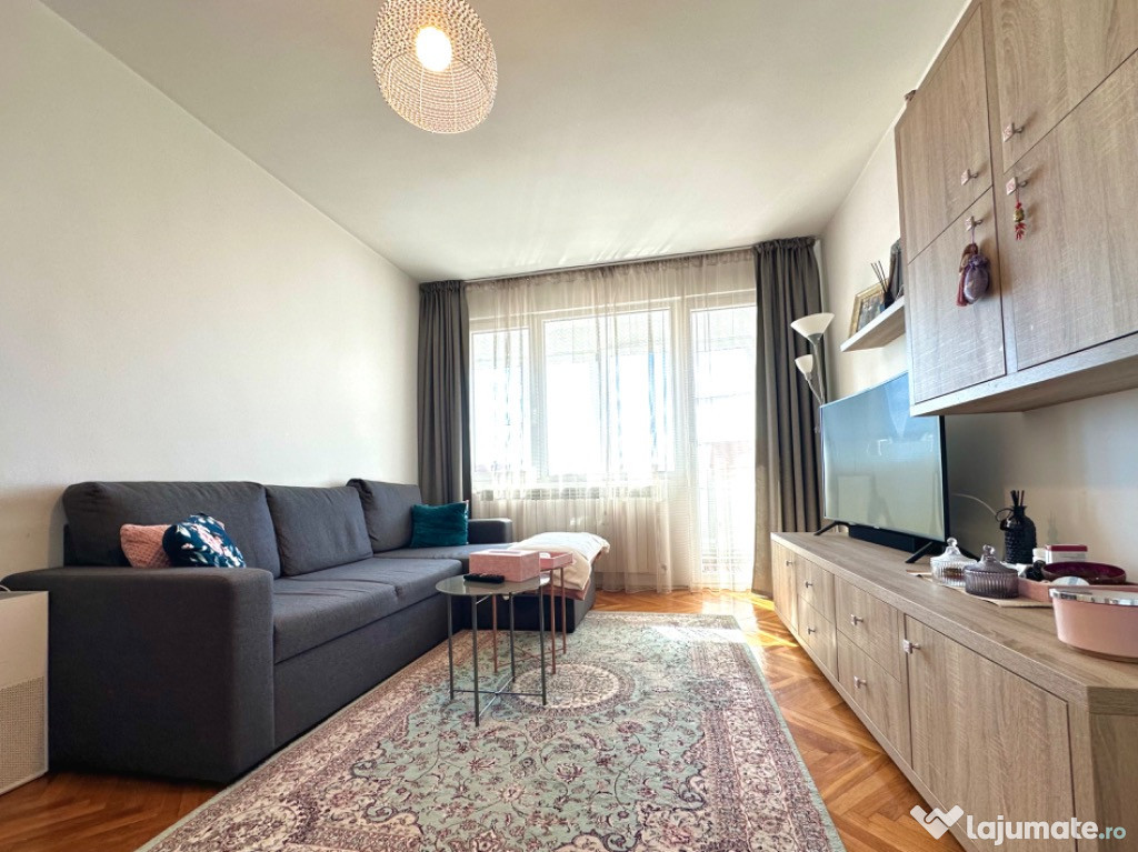 Apartament mobilat și utilat| 2 camere + balcon| Complexul Studențesc