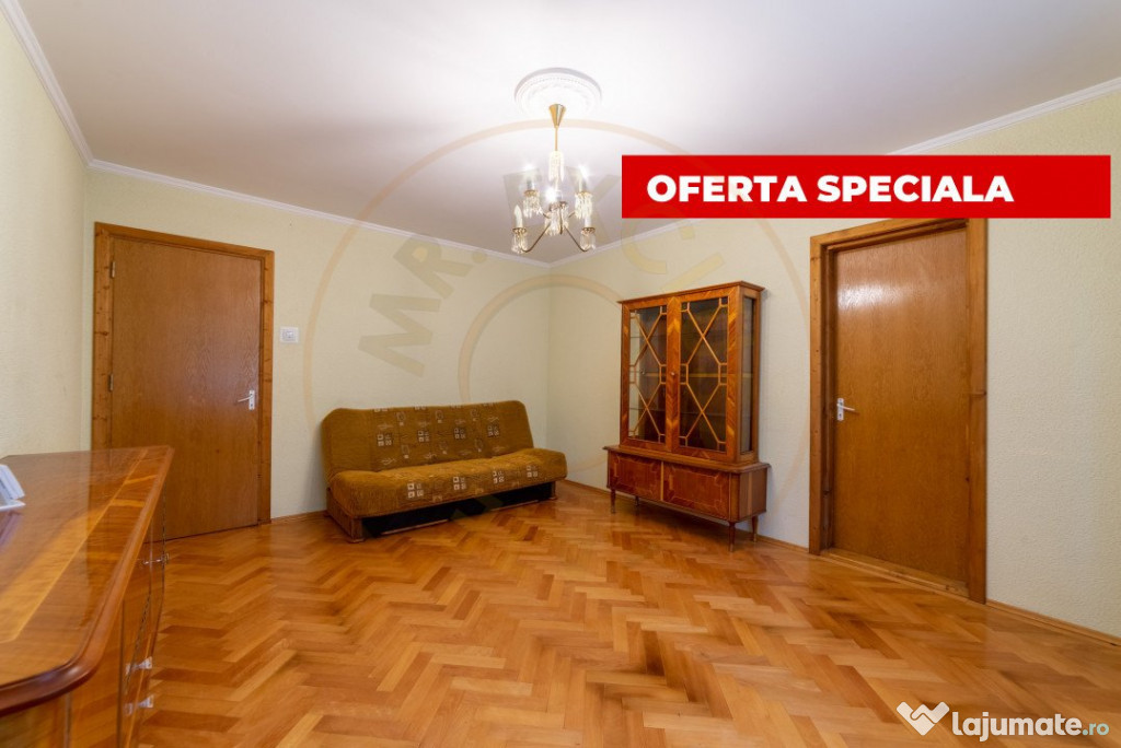 0% Comision Apartament 3 camere etaj 1-Pitesti -Craiovei - L