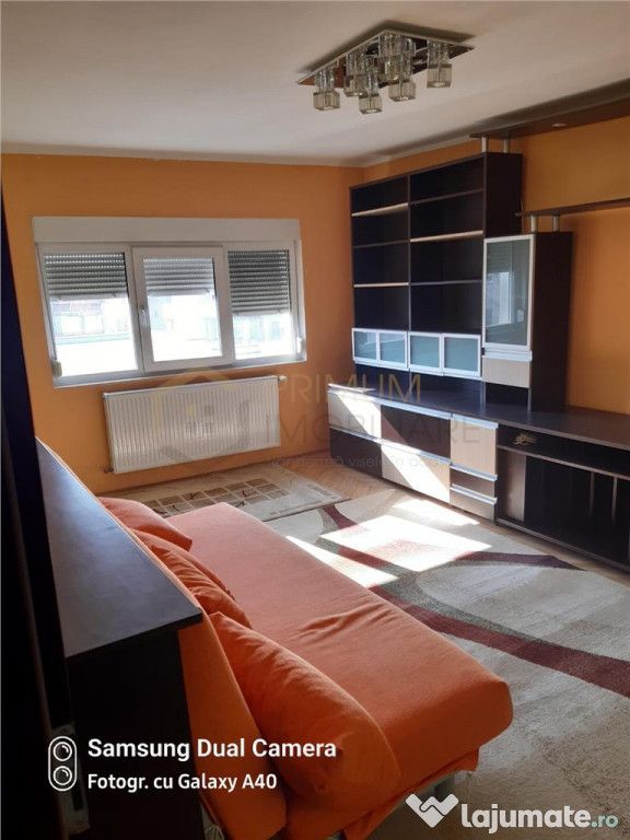 Apartament 2 camere decomandat, mobilat complet, centrala pr