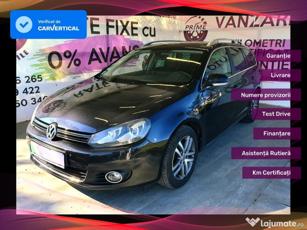 VW Golf 6 Variant TDI 4Motion Highline/Trapa panoramica electrica