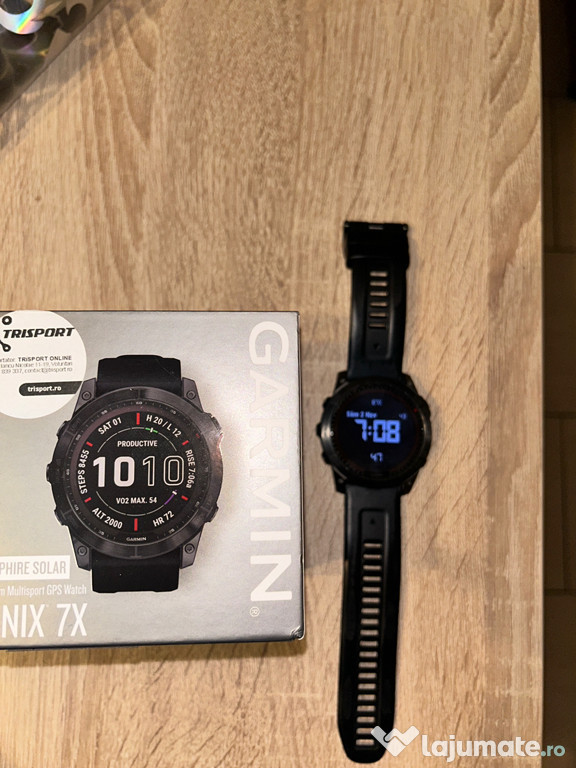 Garmin Fenix 7X Saphire Solar