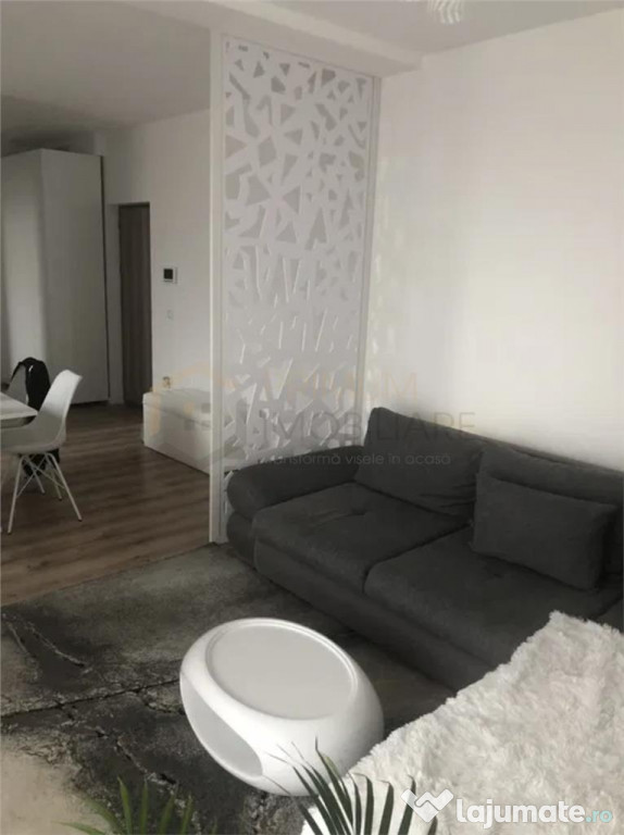 Apartament 2 camere, 2 locuri de parcare, complet mobilat, u