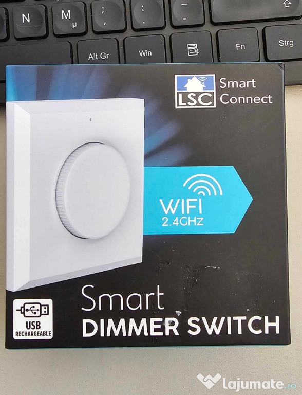 Intrerupator Dimmer Wifi Tuya