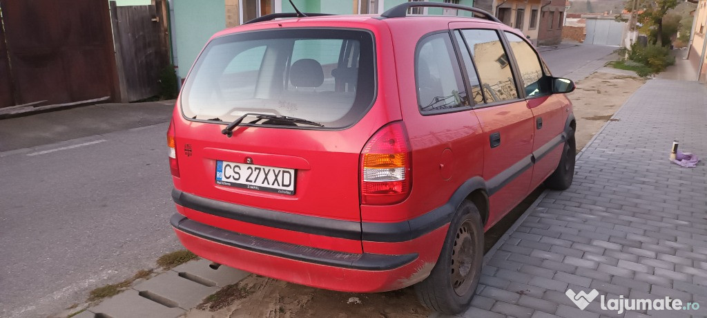 Vand Opel Zafira 2001, 1.6