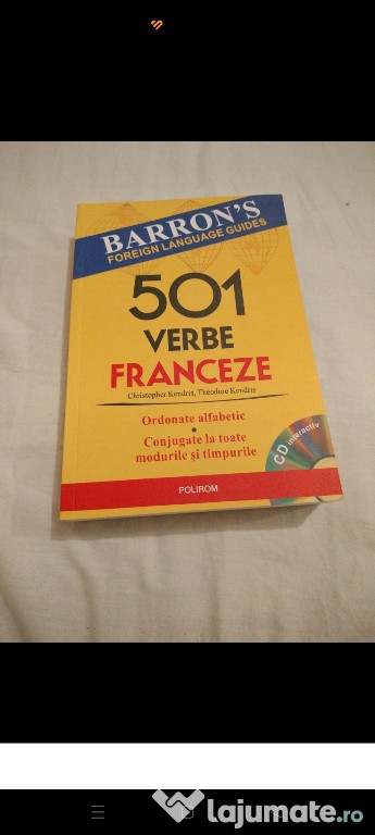 501 verbe franceze + cd