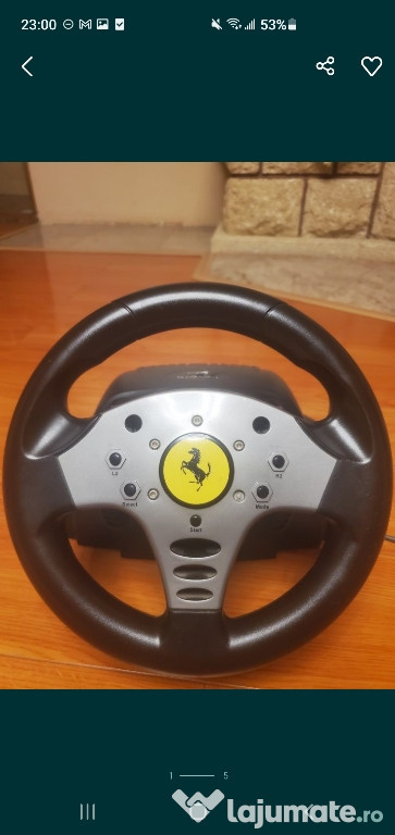 Kit volan cu pedale Ferrari thrustmaster