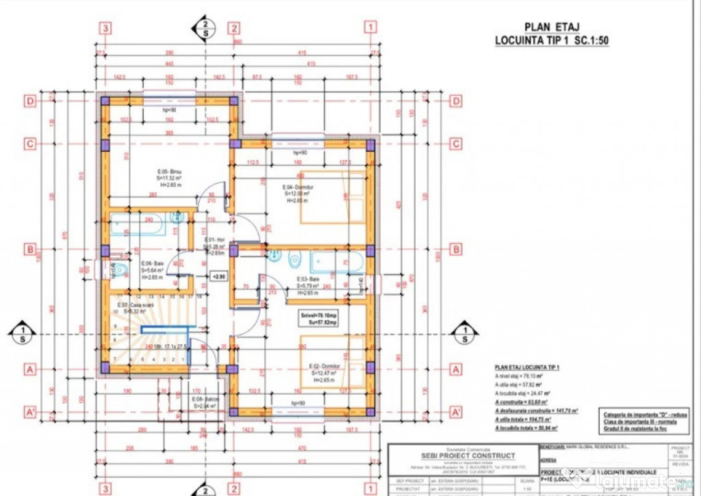 Casa INDOVIDUALA - 4 camere - zona BRAGADIRU