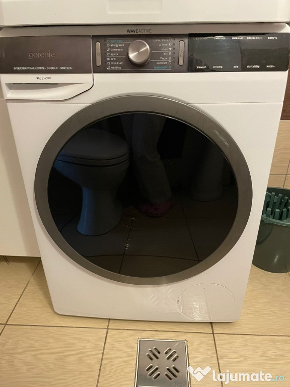 Masina de spalat rufe frontala GORENJE WS947LN, 9kg, Clasa A+ + +