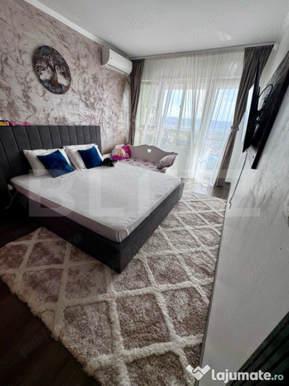 Apartament decomandat cu 2 camere, mobilat, zona Valea Lupul