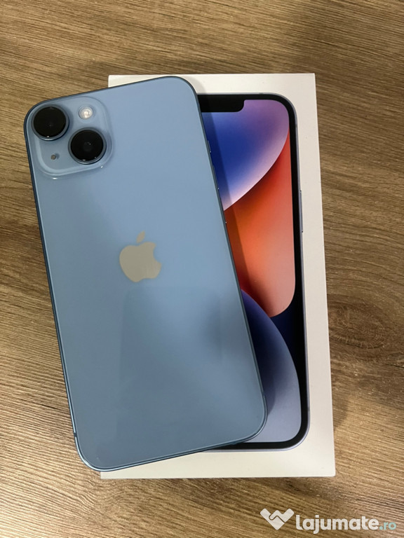 IPhone 14 Blue 128 GB 5G - Neverlocked - 99% baterie