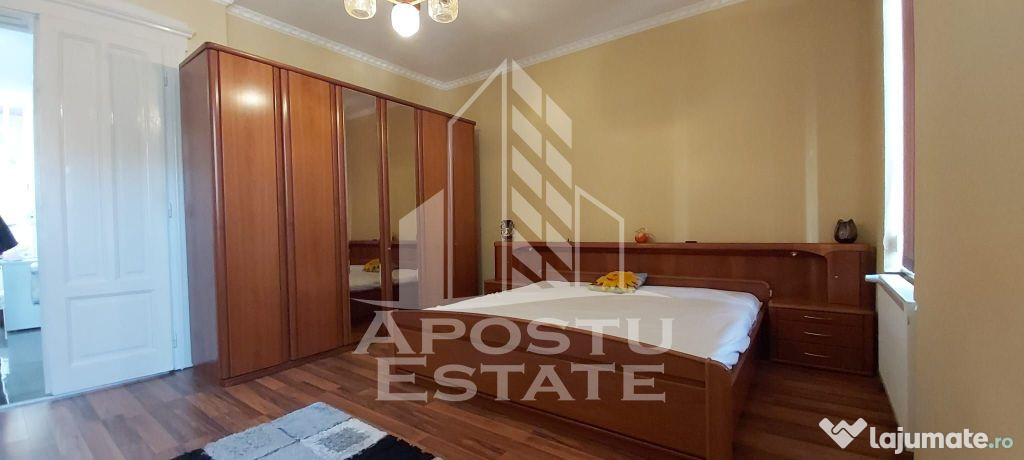 Apartament cu 2 camere la casa,centrala proprie,zona Boul...