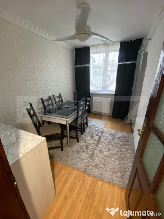 Apartament cu 3 Camere, Mobilat și Utilat