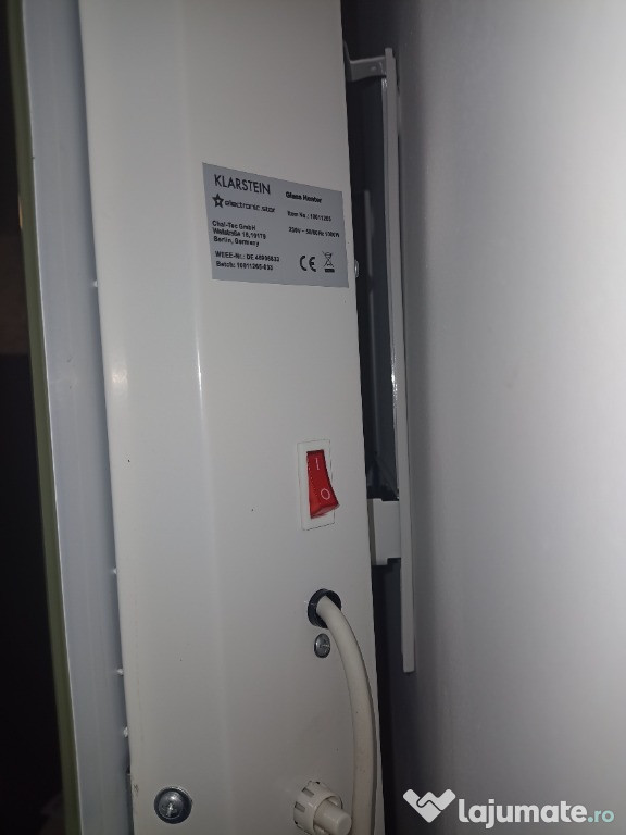 Convector electric KLARSTEIN cu 2 niveluri de incalzire si programare