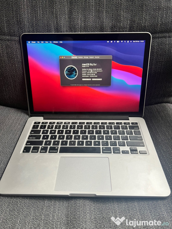 MacBook Pro A1502 Mid 2014 8Gb 512Gb