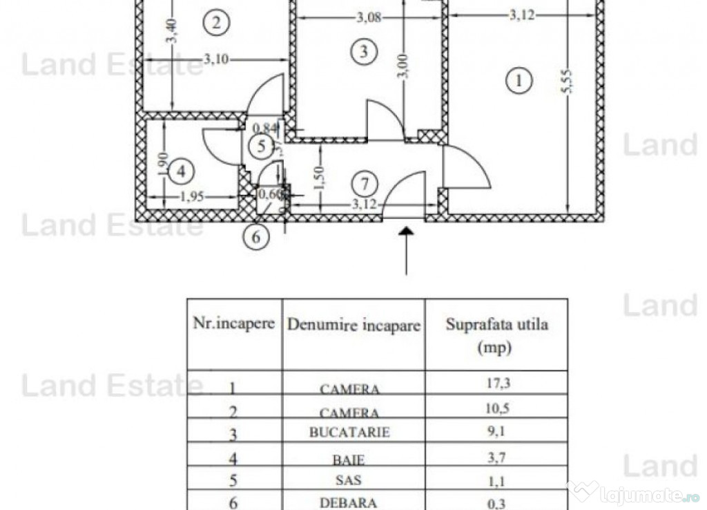 2 camere Gorjului - Uverturii ( centrala termica )