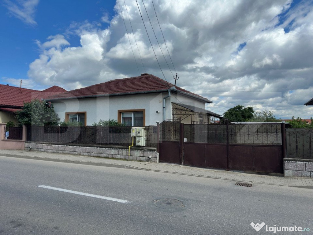 Casa individuala de vanzare, in centru, cu 1050 mp teren