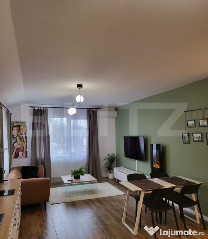 Comision 0%! Apartament de 2 camere, 50 mp, lux, finisat!