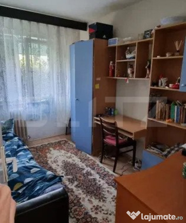 Apartament 3 camere, 50mp, zona scolii "Liviu Rebreanu", Man