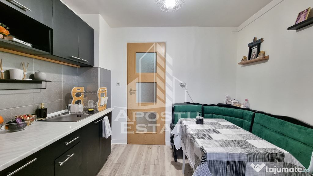 Apartament 2 camere, etaj 1, centrala proprie, zona Calea...