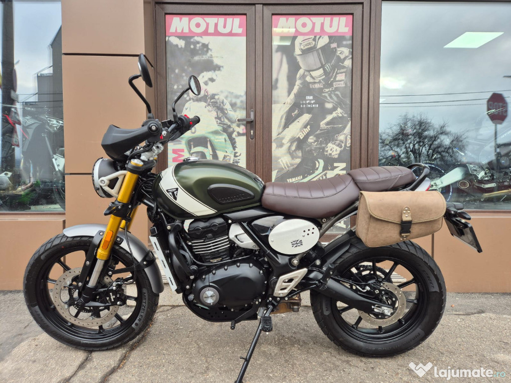 Triumph Scrambler 400X ABS 2024 A2 ~ Garantie internationala ~ Rate ~