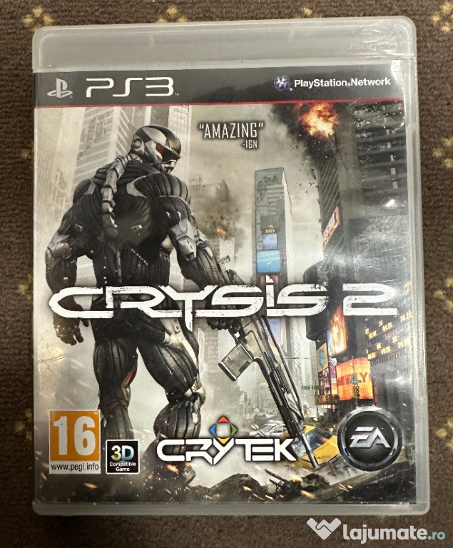 Joc Crysis 2 PS3, Playstation 3