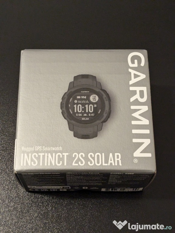 Smartwatch Garmin Instinct 2S Solar 40mm Graphite ca nou