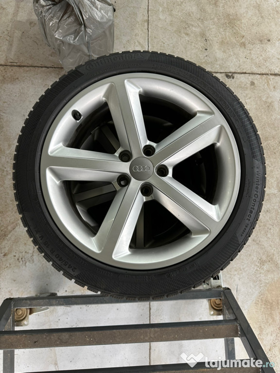 Anvelope Iarna 245/40 R18 + Jante Audi 18 Aliaj