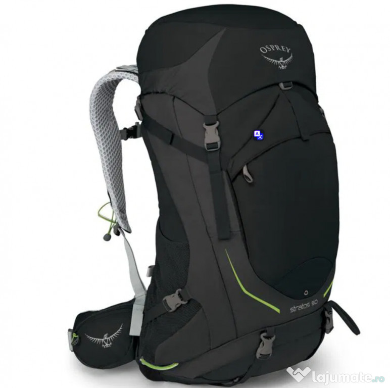 Osprey Stratos 50 II Marime strap S/M - CONDITIE EXCELENTA CA NOU