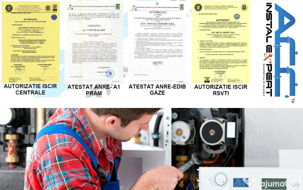 Instalator Centrale Termice si Tehnician