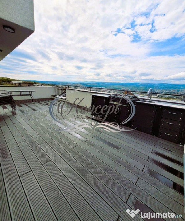 Duplex cu terasa tip rooftop si jacuzzi