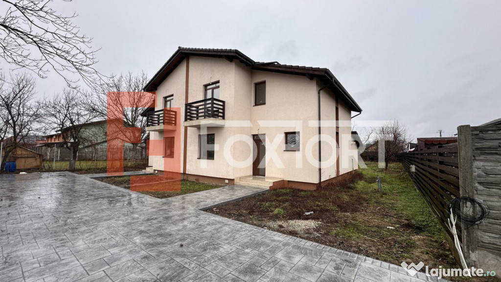 Duplex 4 camere de vanzare, 116 mp, in Chisoda