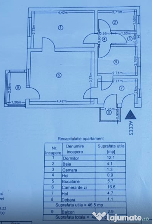 Apartament 2 camere