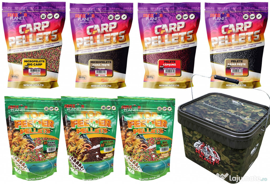 Mix Pelete SENZOR Premium Pellet Box, 2-2.5-4mm